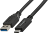 Miniatuurafbeelding van USB Cable 3.1 A/m-C/m 1m Black