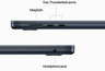 Widok produktu Apple MacBook Air 15 M2 8/256 GB półn. w pomniejszeniu