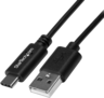Miniatuurafbeelding van Cable USB 2.0 C/m-A/m 4m Black