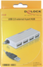 Aperçu de Hub USB 2.0 4 ports, blanc