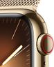 Miniatuurafbeelding van Apple Watch S9 9 LTE 41mm Steel Gold