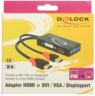 Delock Products 62959 Delock Adapter HDMI male > DVI / VGA
