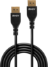 Vista previa de Cable LINDY DisplayPort Slim 1 m