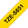 Widok produktu Brother Taśma TZe-S651 24mmx8m w pomniejszeniu