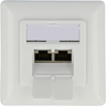 RJ45-Dose UP 2-fach LSA+ Cat6a weiß Vorschau
