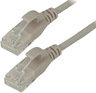 Aperçu de Câble patch RJ45 U/UTP Cat6a 0,5 m, gris