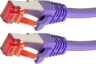 Thumbnail image of Patch Cable RJ45 S/FTP Cat6 0.5m Purple