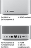 Aperçu de Apple Mac Studio M3 Ultr 28/60C 96Go/1To