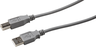 Miniatuurafbeelding van Cable USB 2.0 A/m-B/m 1.8m Grey