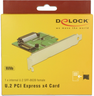 Miniatuurafbeelding van Delock PCIe x4 > U.2 NVMe Interface