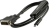 Miniatuurafbeelding van Adapter USB Type C Ma. - DVI-D Ma. 1m
