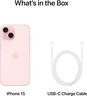Widok produktu Apple iPhone 15 256 GB, róż. w pomniejszeniu
