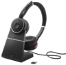 Widok produktu Jabra Evolve 75SE MS zes.słuch.+sta.ład. w pomniejszeniu