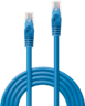 Aperçu de Câble patch RJ45 U/UTP Cat6 0,3 m bleu