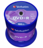 Thumbnail image of Verbatim DVD+R 4.7GB 16x SP 100-pack