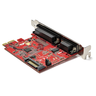 Widok produktu StarTech DB25/RS232 PCIe Interfejs w pomniejszeniu