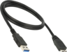 Miniatuurafbeelding van Delock USB-A - Micro-B Cable 1m