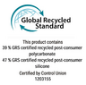Certification logo Global Recycled Standard (GRS)-PCR Silicone/PC