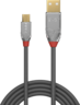 Vista previa de Cable LINDY USB tipo A - Micro-B 1 m