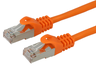Patchkabel RJ45 SF/UTP Cat5e 20 m orange Vorschau