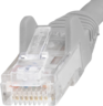 Vista previa de Cable patch RJ45 U/UTP Cat6 1 m gris