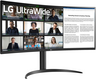 Miniatuurafbeelding van LG 34WR55QK-B Curved Monitor