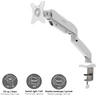 Thumbnail image of Port Monitor Desk Arm White