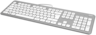 Hama KC-700 Tastatur silber/weiß Vorschau