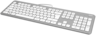 Hama KC-700 Tastatur silber/weiß Vorschau