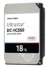 Widok produktu Western Digital HC550 18 TB HDD w pomniejszeniu