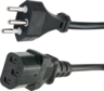 Netzkabel StromSt - C13 2 m schwarz Vorschau