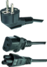 Miniatuurafbeelding van Power Cable 1x Power/m - 1xC13+1xC5/f 2m