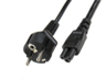 Miniatuurafbeelding van Power Cable Power/m-C5/f 1m Black
