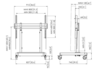 Miniatuurafbeelding van Vogel's RISE 3205 Display Trolley