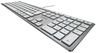 Anteprima di Tastiera CHERRY KC 6000 SLIM argento