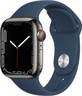 Apple Watch S7 GPS+LTE 41mm Stahl grau Vorschau