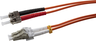Thumbnail image of FO Duplex Patch Cable LC-ST 50µ 7.5m