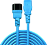 Widok produktu Kabel siec. C13gn - C14St 0,5 m, nieb. w pomniejszeniu
