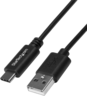 Imagem em miniatura de Cabo USB 2.0 m.(C)-m.(A) 0,5 m preto