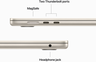Thumbnail image of Apple MacBook Air 15 M2 8/256GB Starligh