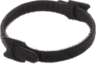 Thumbnail image of Hook-and-Loop Cable Ties 150mm Black 50x