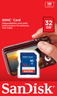 Miniatura obrázku SanDisk 32 GB Class 4 SDHC Card