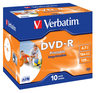 Verbatim DVD-R 4,7GB 16x Inkjet JC(10) Vorschau