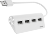 Aperçu de Hub USB 2.0 Hama 4 ports, blanc