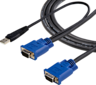 Miniatuurafbeelding van StarTech KVM Cable VGA USB 3m
