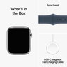 Miniatuurafbeelding van Apple Watch S9 9 LTE 45mm Steel Silver