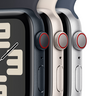 Miniatuurafbeelding van Apple Watch SE 2023 LTE 44mm Silver