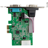 Widok produktu StarTech 2 Port PCIe RS232 Adapter Card w pomniejszeniu