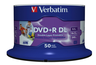 Thumbnail image of Verbatim DVD+R DL 8.5GB 8x Ink SP 50-pck
