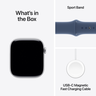 Anteprima di Apple Watch S10 LTE 46mm allum. argento